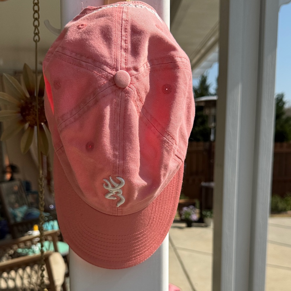 Browning Pink Coral Baseball Cap